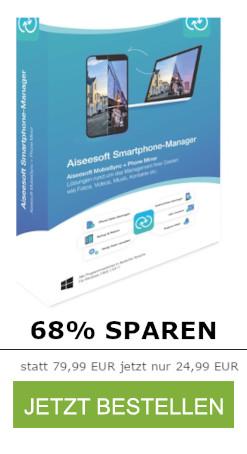 78% SPAREN! - Smartphone-Manager  für Android und iOS - Übertragen Sie Ihre Smartphone-Daten bequem auf Ihren PC - ideal als Backup